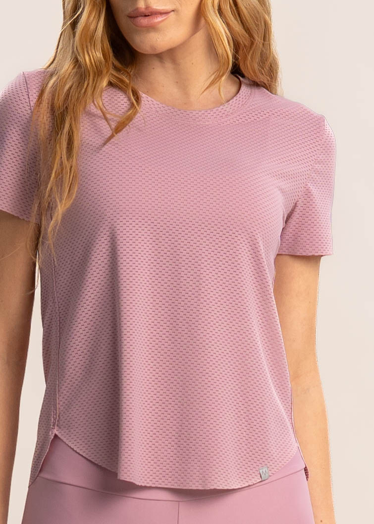 Camiseta Crop Air Dry Orchid - Imagem 5 - Mobile