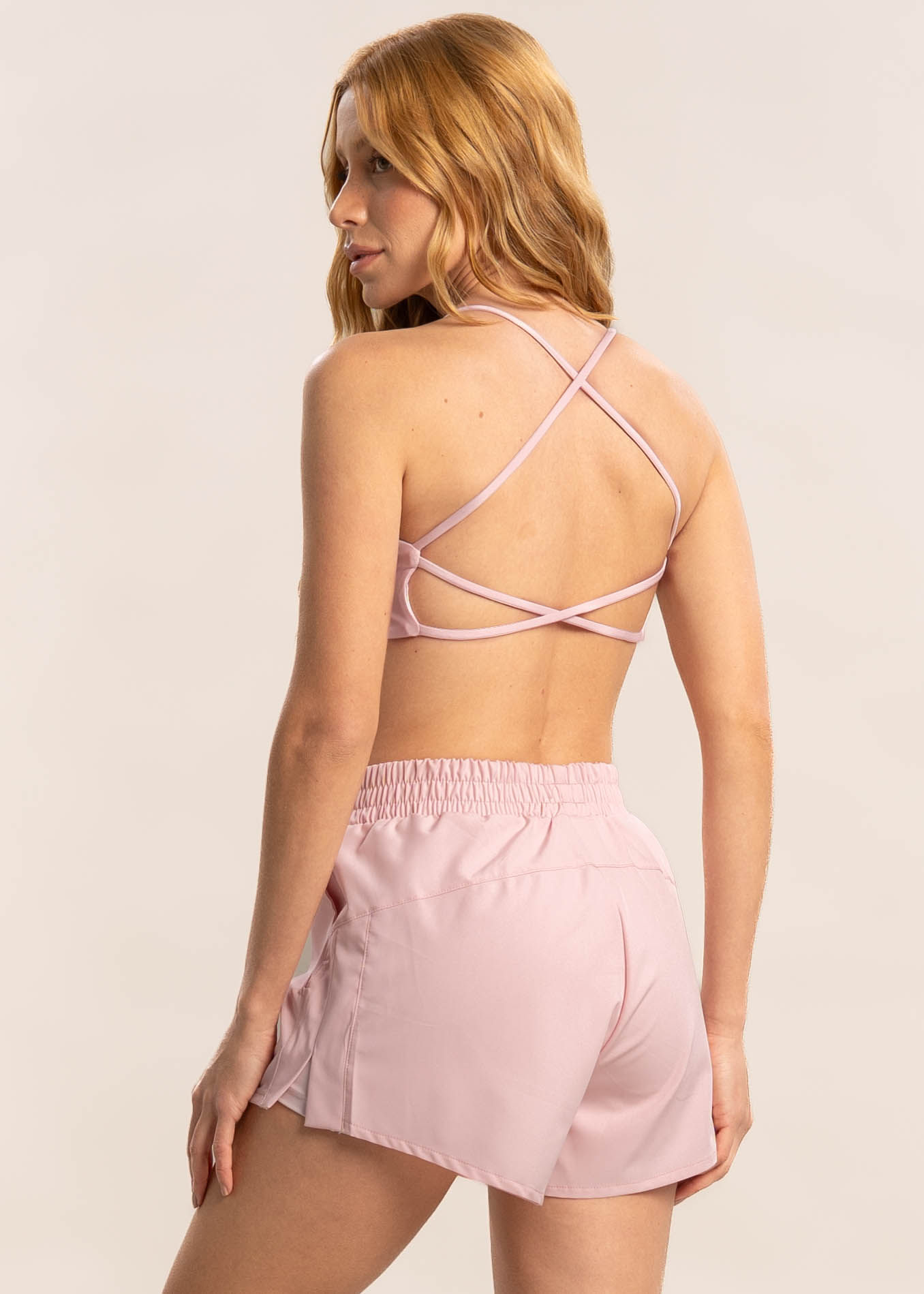 Shorts Duplo Com 2 Bolsos Harmony - Imagem 2 - Mobile