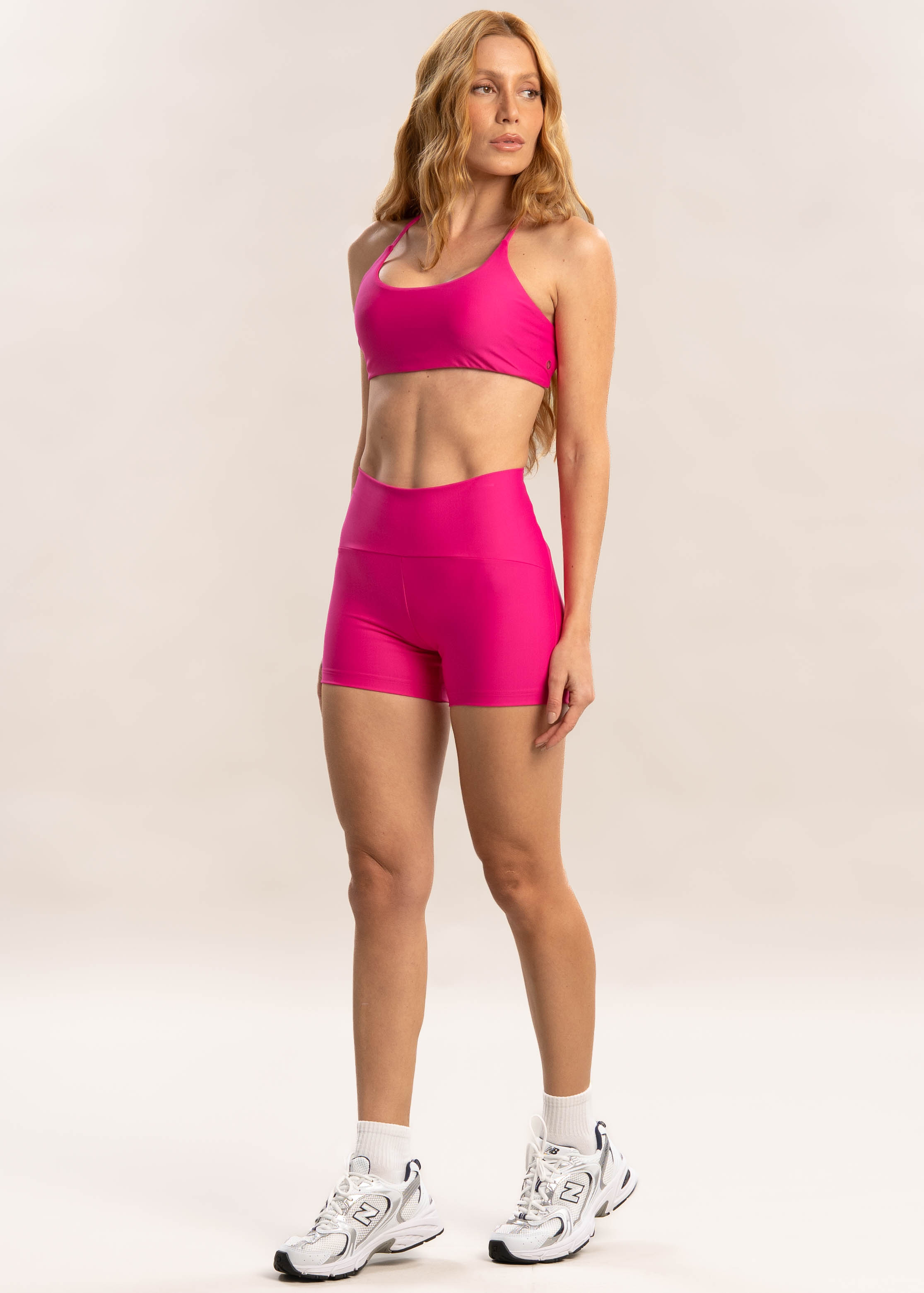 Shorts Curto Perfect Shape Crop Pitaya - Imagem 3 - Mobile