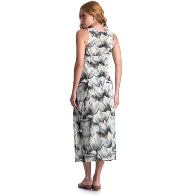 Vestido Midi Tule Franzido Brisa - Imagem 2 - Mobile