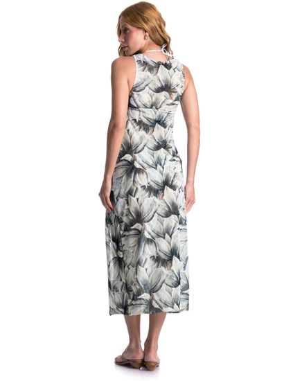 Vestido Midi Tule Franzido Brisa - Imagem 2 - Desktop