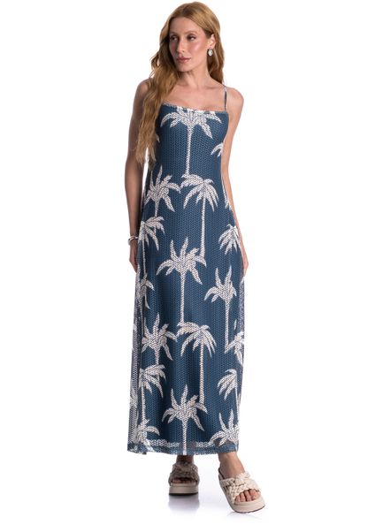 Vestido Longo Maré Azul-2 - Imagem 1