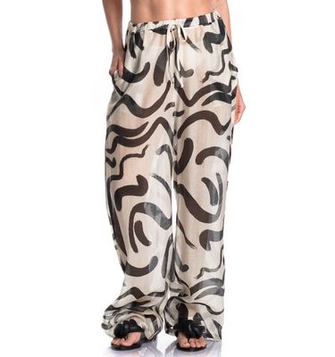 Calça Estampada Com Bolso Sienna - Imagem 3 - Mobile