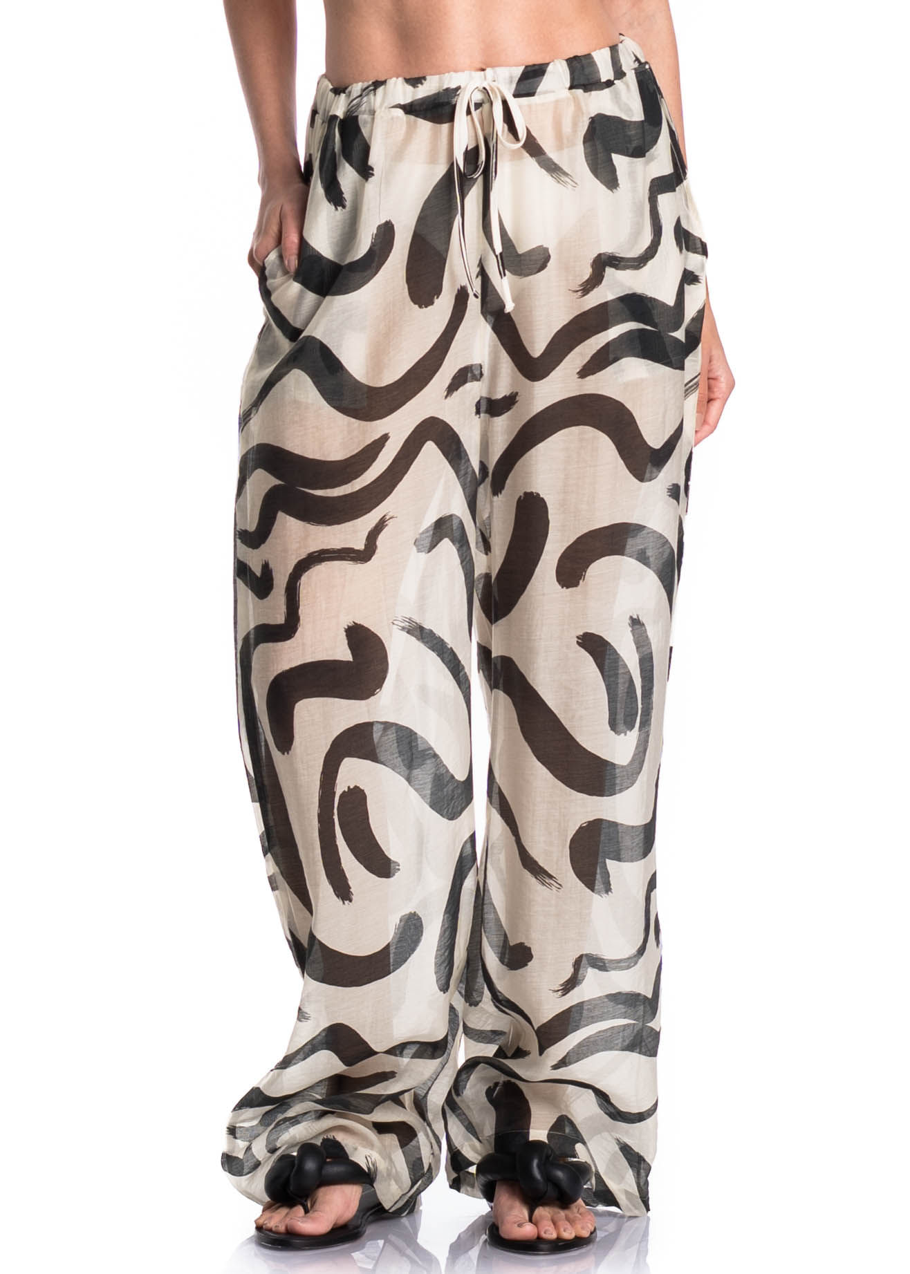 Calça Estampada Com Bolso Sienna - Imagem 3 - Mobile