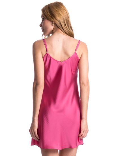 Camisola Curta Em Cetim Clara - Imagem 2 - Desktop