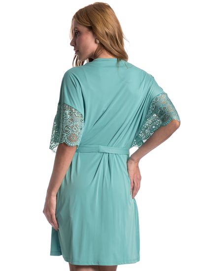 Robe Feminino Curto Com Renda Manu Colors - Imagem 2 - Desktop