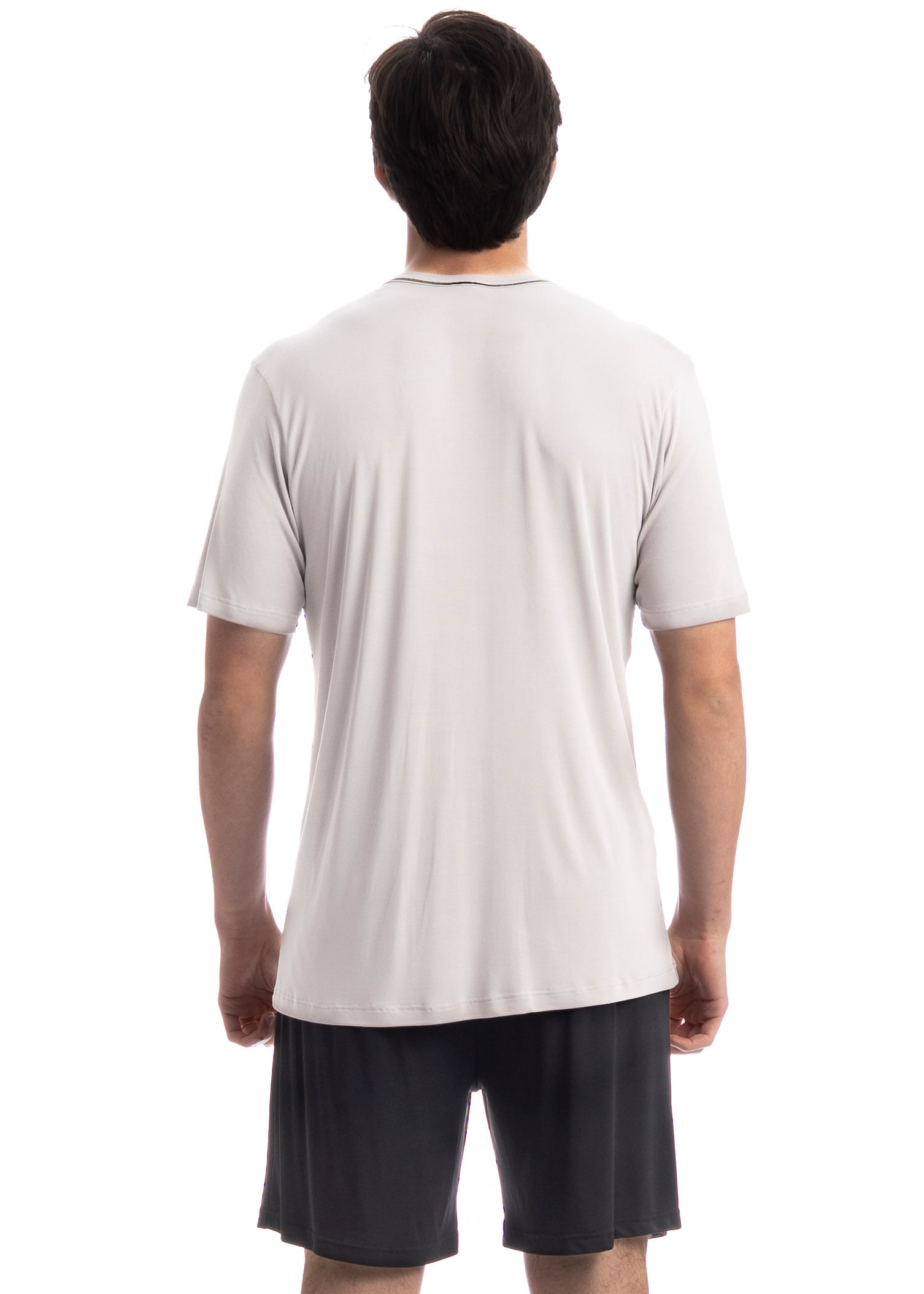 Pijama Masculino Curto Luar Tombini - Imagem 2 - Mobile