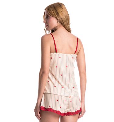 Short Doll Mini Com Renda Love - Imagem 2 - Mobile