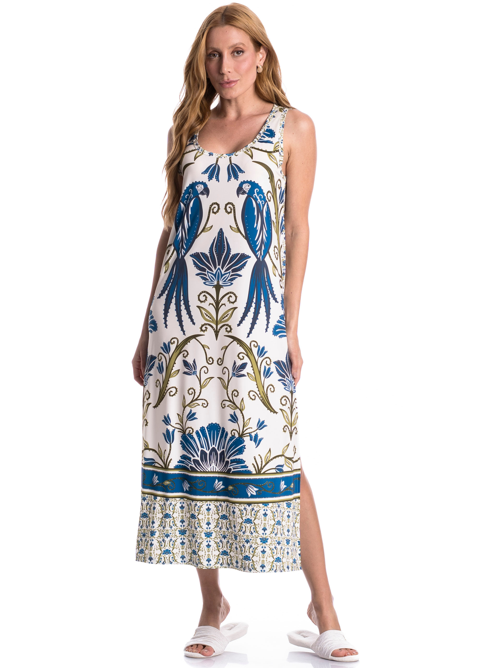 Vestido Longo Regata Milena - Imagem 1