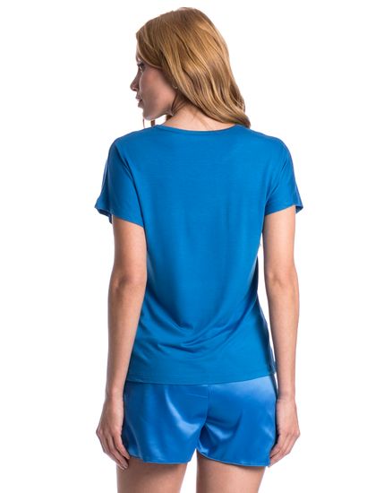Pijama Feminino Curto Cetim Milena - Imagem 2 - Desktop