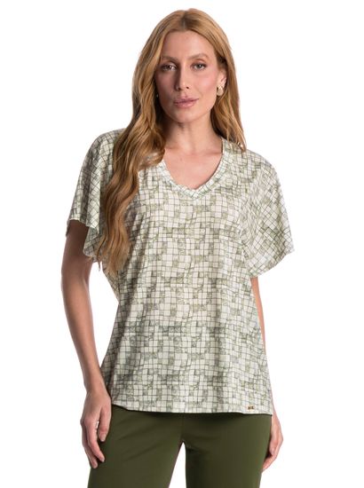 Pijama Feminino Capri Refúgio - Imagem 3 - Desktop