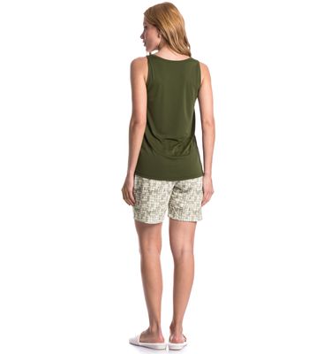 Pijama Feminino Shortão Regata Refúgio - Imagem 4 - Mobile