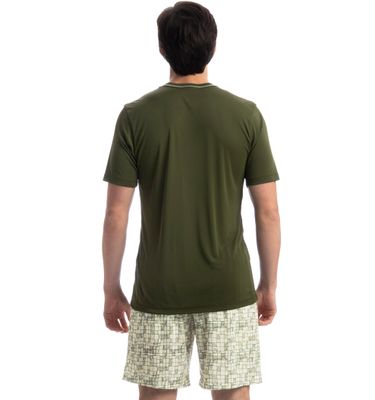 Pijama Masculino Curto Refúgio Tombini - Imagem 2 - Mobile