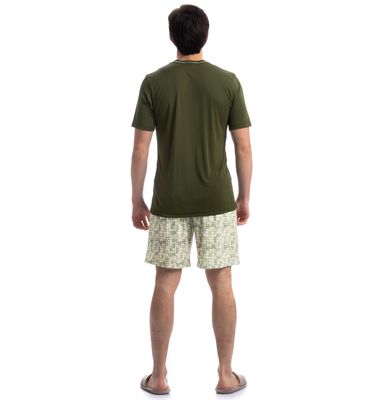 Pijama Masculino Curto Refúgio Tombini - Imagem 4 - Mobile