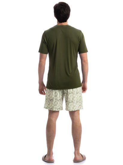 Pijama Masculino Curto Refúgio Tombini - Imagem 4 - Desktop