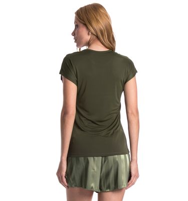 Pijama Feminino Curto Cetim Júlia - Imagem 2 - Mobile
