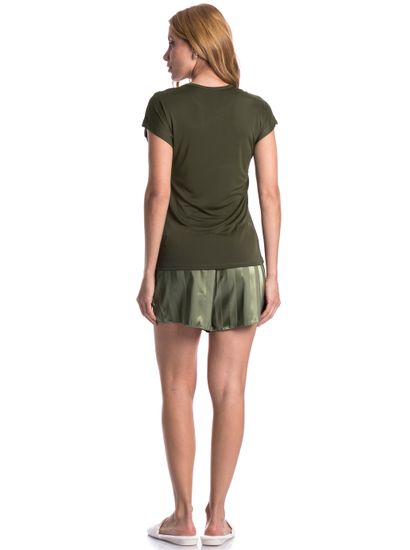 Pijama Feminino Curto Cetim Júlia - Imagem 4 - Desktop