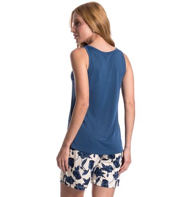 Pijama Feminino Shortão Regata Verano - Imagem 2 - Mobile