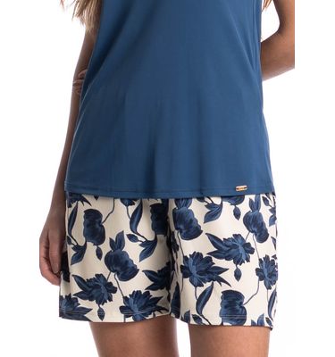 Pijama Feminino Shortão Regata Verano - Imagem 5 - Mobile