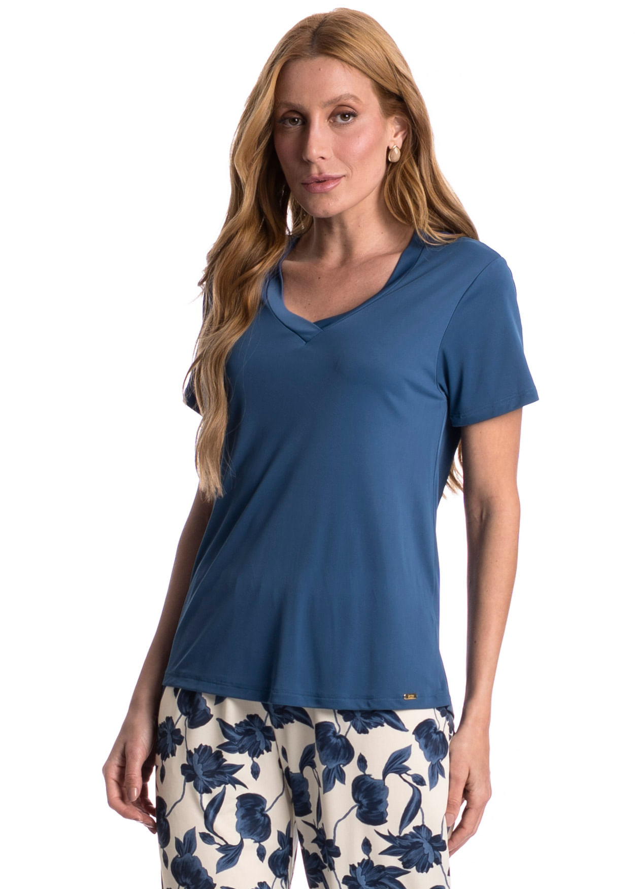 Pijama Feminino Pescador Verano - Imagem 3 - Mobile