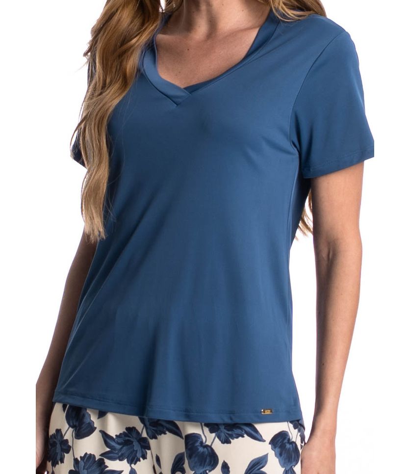Pijama Feminino Pescador Verano - Imagem 5 - Desktop