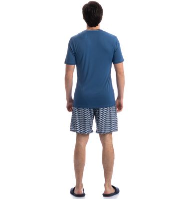 Pijama Masculino Curto Verano Tombini - Imagem 4 - Mobile
