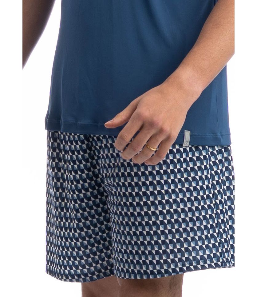 Pijama Masculino Curto Verano Tombini - Imagem 5 - Desktop