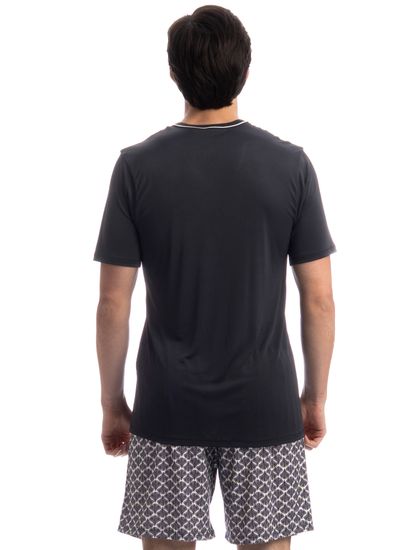 Pijama Masculino Curto Verano Tombini - Imagem 2 - Desktop