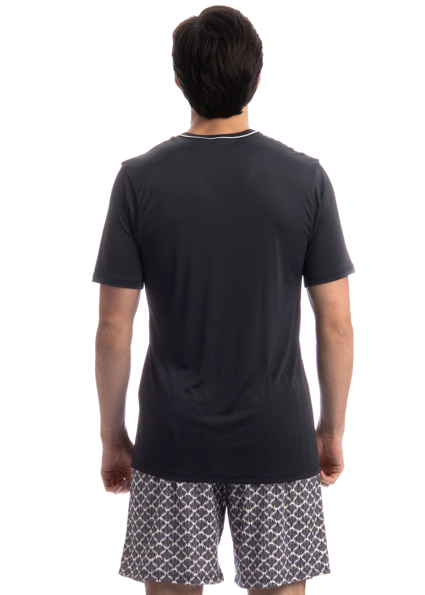 Pijama Masculino Curto Verano Tombini - Imagem 2 - Mobile