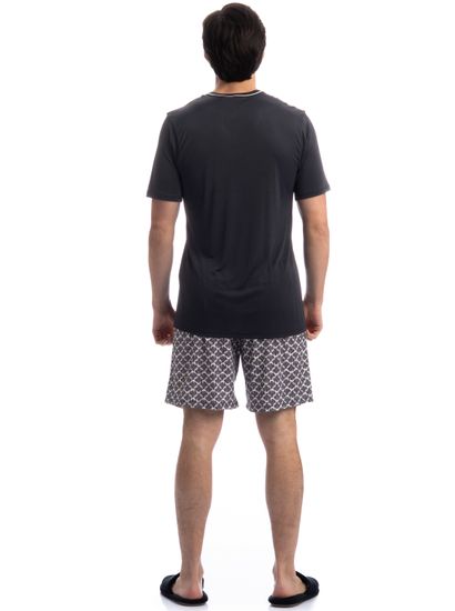Pijama Masculino Curto Verano Tombini - Imagem 4 - Desktop