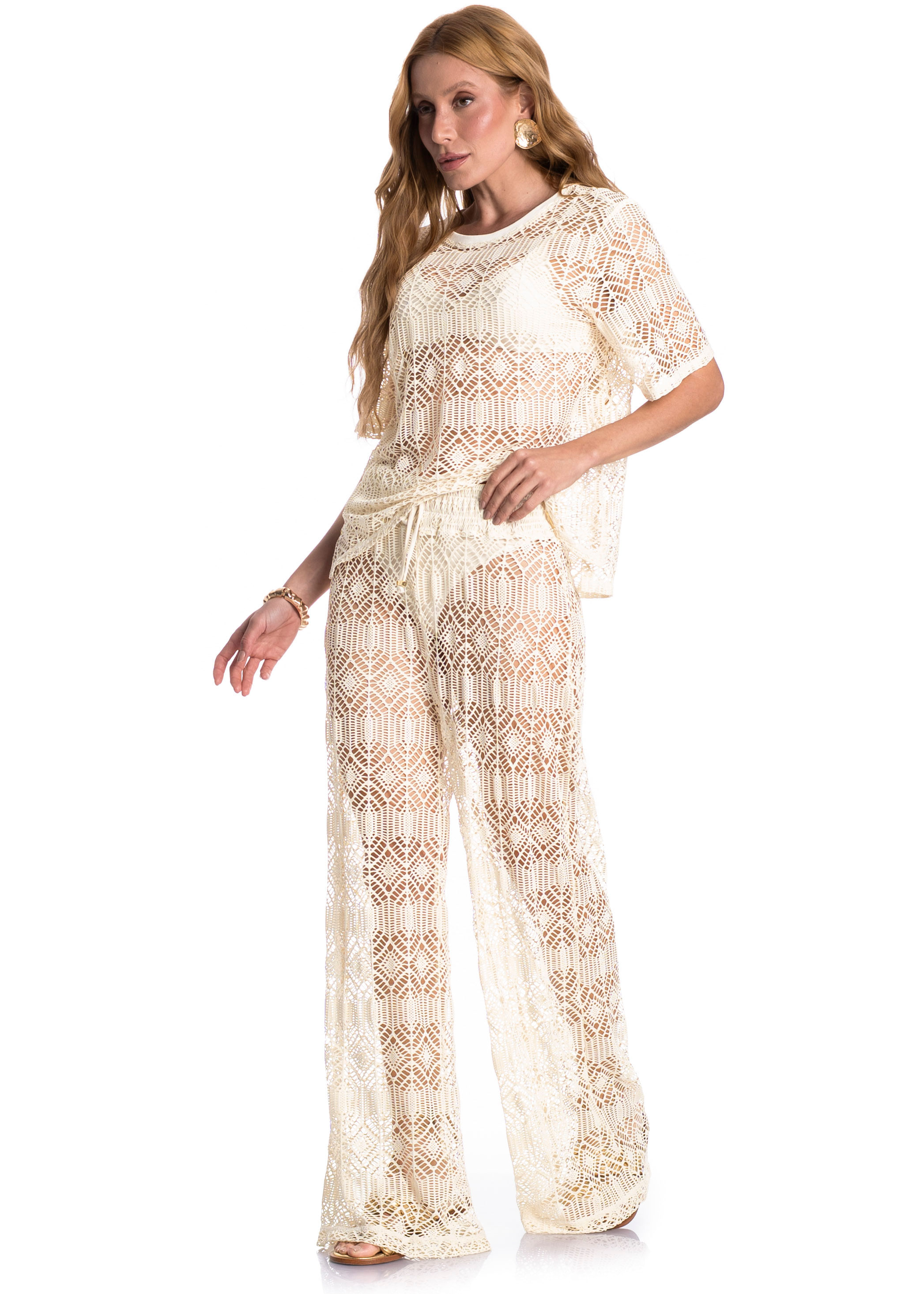 Calça Riviera Branco - Imagem 1