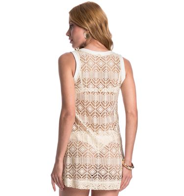 Vestido Regata Rendão Riviera - Imagem 2 - Mobile