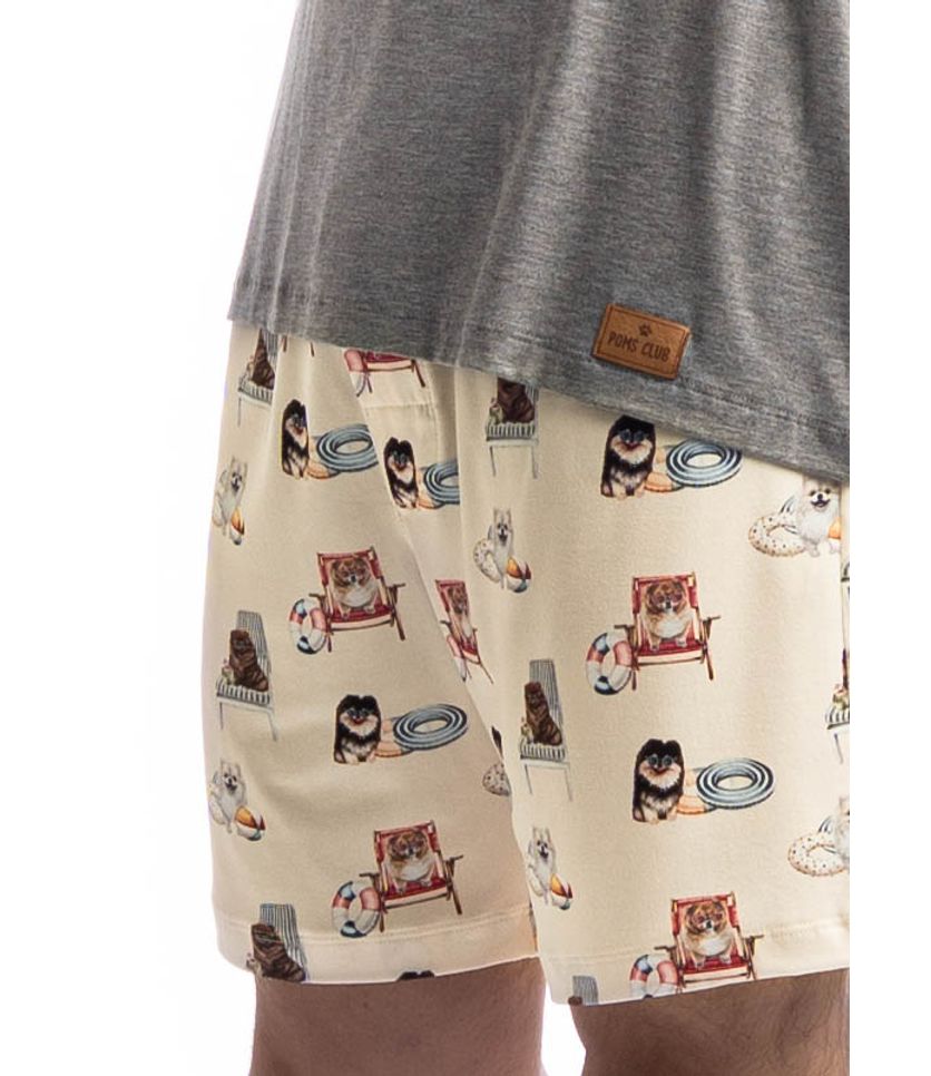 Pijama Masculino Curto Lyla Summer - Imagem 5 - Desktop