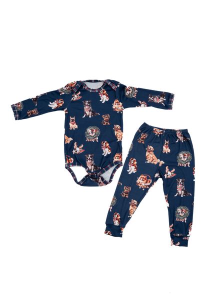 Conjunto Baby Jolly Azul-marinho - Imagem 1
