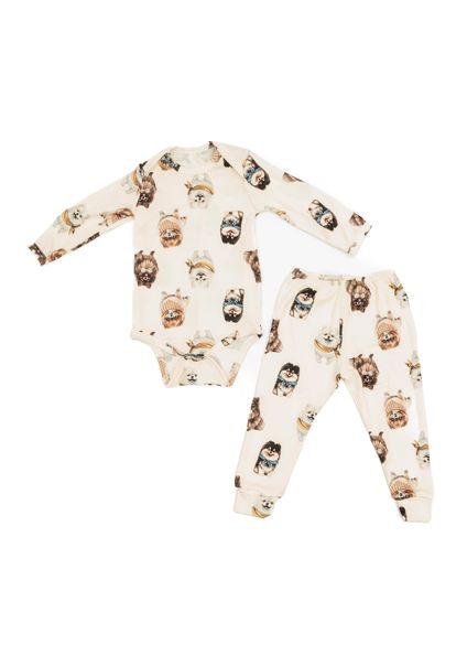 Conjunto Baby Moka Branco - Imagem 1