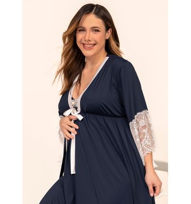 Robe Feminino Longo Gabriela - Imagem 2 - Mobile