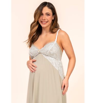 Camisola Amamentação Longa Gabriela - Imagem 3 - Mobile