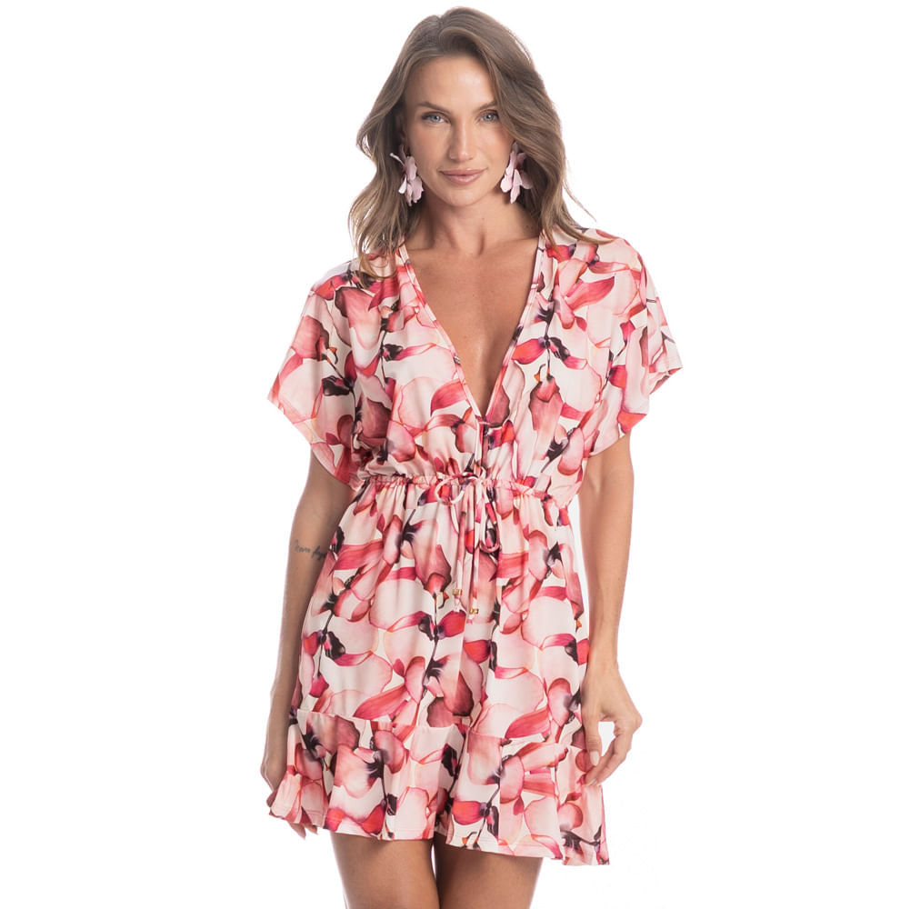 Kaftan Curto Alba - Imagem 1