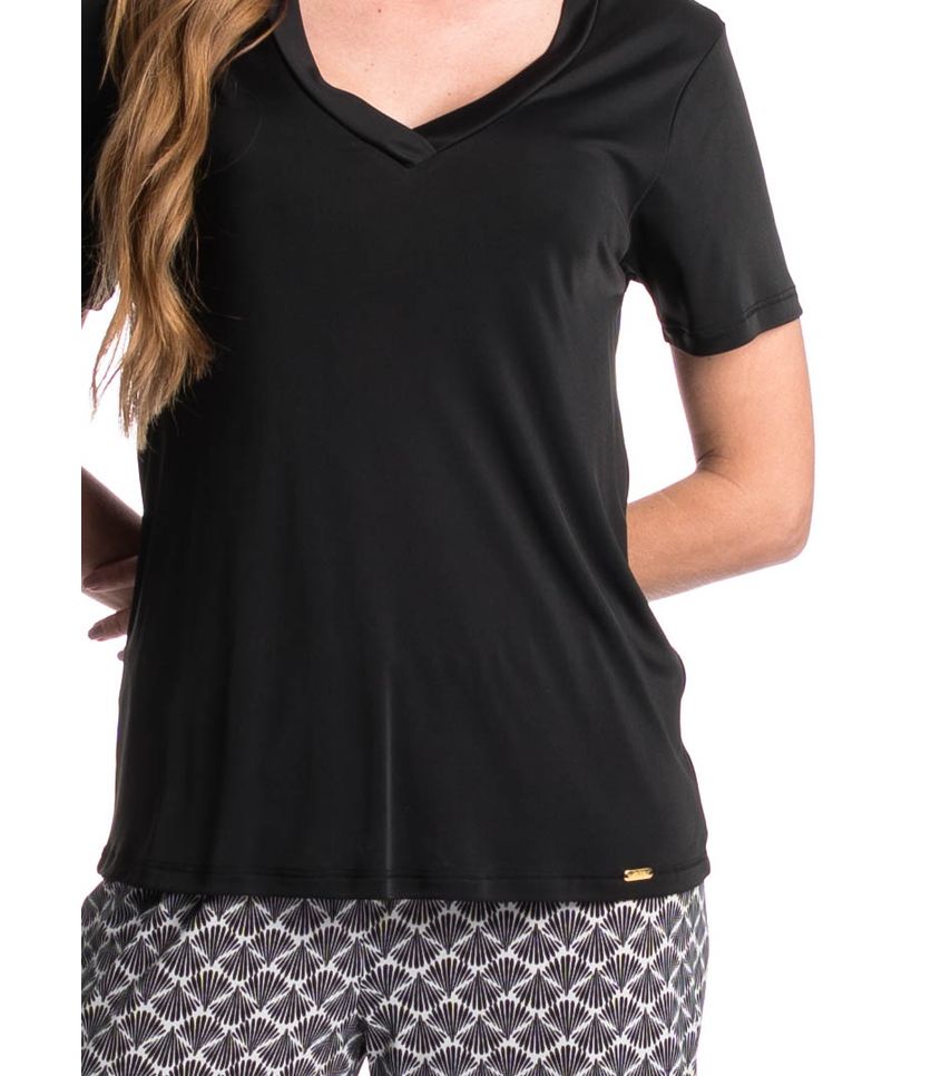Pijama Feminino Pescador Verano - Imagem 5 - Desktop