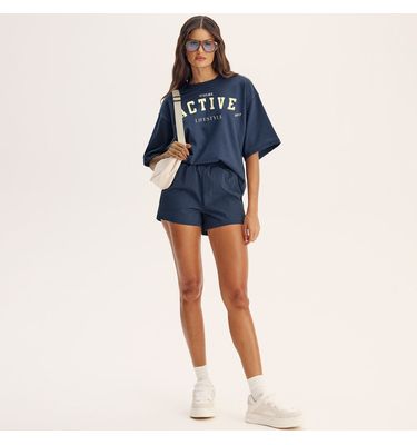 Shorts Com  Bolsos Alfa Sport Vivame - Imagem 3 - Mobile