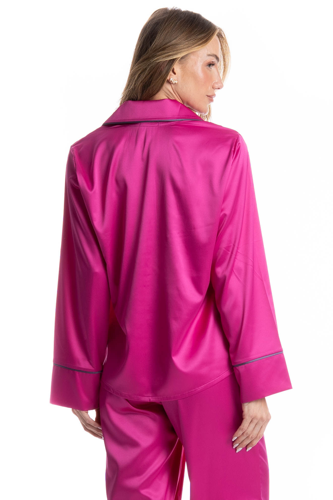 Pijama Longo Americano Valentine - Imagem 4 - Mobile