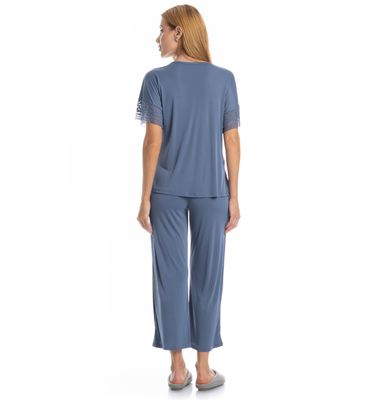 Pijama Feminino Capri Amanda - Imagem 2 - Mobile