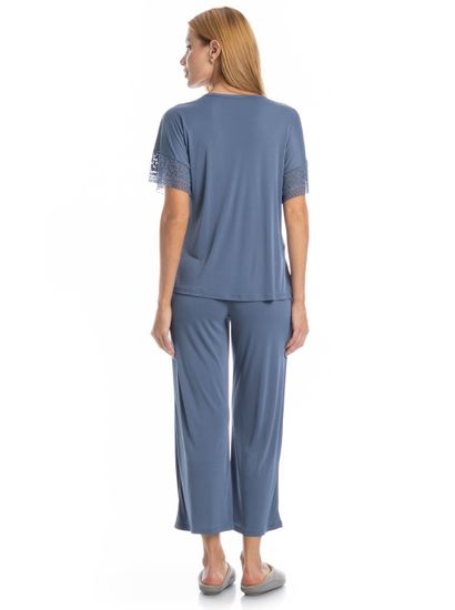 Pijama Feminino Capri Amanda - Imagem 2 - Desktop