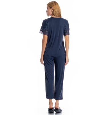 Pijama Feminino Capri Amanda - Imagem 2 - Mobile