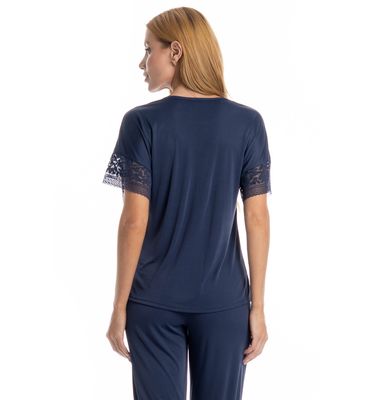 Pijama Feminino Capri Amanda - Imagem 4 - Mobile