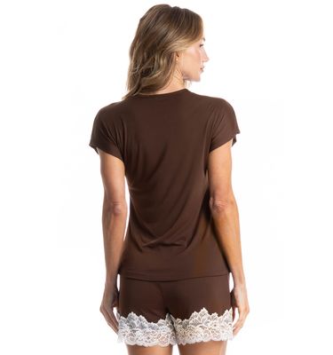 Pijama Curto Diana - Imagem 2 - Mobile