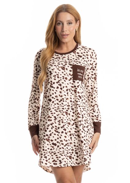 Camisão Antonella Bege - Imagem 1
