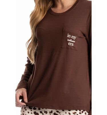 Pijama Feminino Longo Antonella - Imagem 5 - Mobile