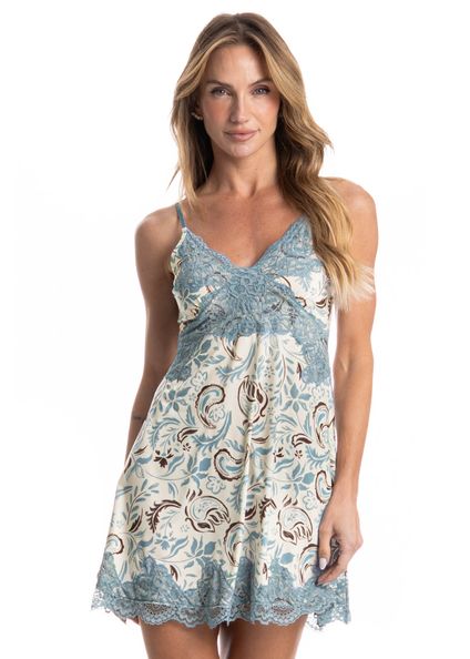 Camisola Cris Celeste Azul - Imagem 1