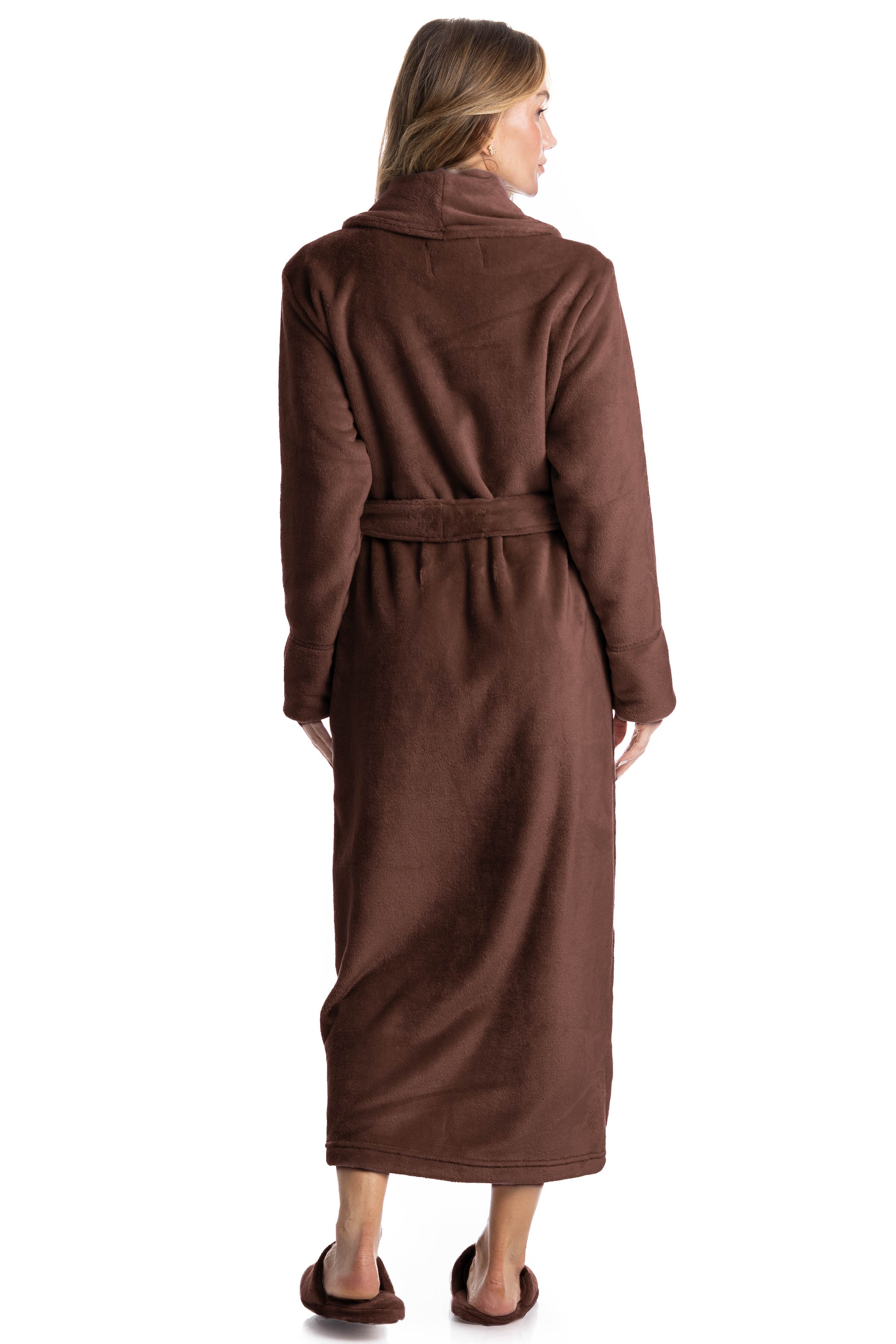Robe Longo Pétala Marrom - Imagem 2